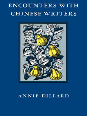 Encounters with Chinese Writers - ebook